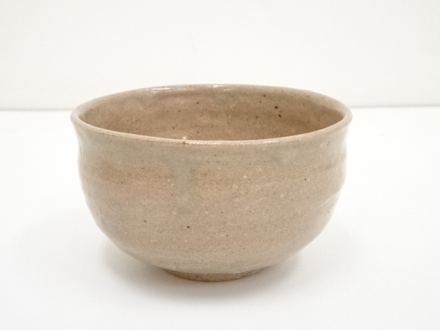 Ｓ７６４　茶碗　『西尾焼』『大野正蔵作』『平茶碗』　共箱　抹茶碗　茶道具 道具 ] - 道具 西尾焼 大野正蔵造 茶碗（共箱） | ネット